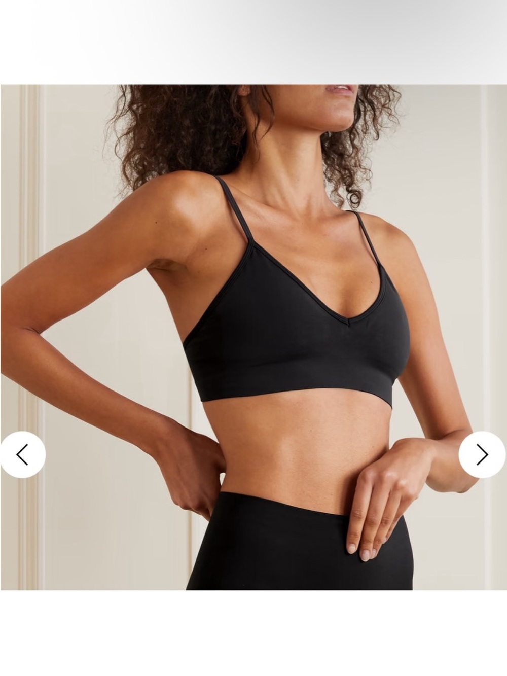 SKIMS Soft Smoothing
Seamless Bralette in black Size 2X XXL